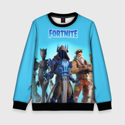 Детский свитшот 3D Fortnite winter season