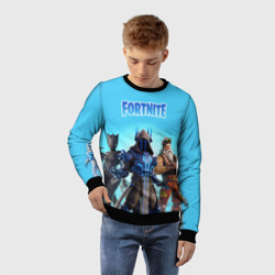 Детский свитшот 3D Fortnite winter season - фото 2