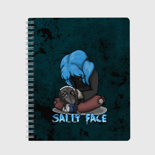 Тетрадь Sally Face, цвет клетка