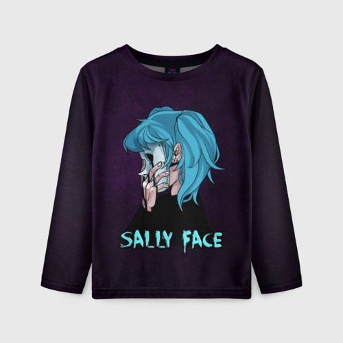 Детский Лонгслив Sally Face (с рукавами 3D)