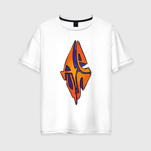 Женская футболка хлопок Oversize ДЕЦЛ Фото 01 Женская футболка хлопок Oversize ДЕЦЛ Фото 01