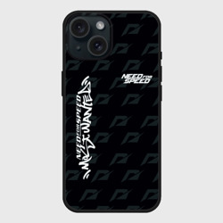 Чехол силиконовый для Apple iPhone 15 матовый NFS Most Wanted