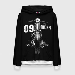 Женская толстовка 3D 09 rider