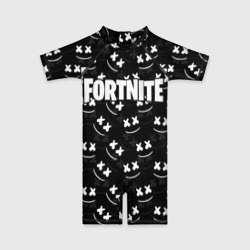 Детский купальный костюм 3D Fortnite x Marshmello