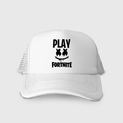 Кепка тракер с сеткой FORTNITE x MARSHMELLO, цвет белый