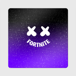 Магнит виниловый Квадрат Fortnite x Marshmello Фортнайт