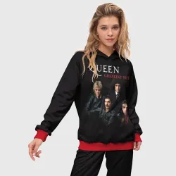 Женский костюм с толстовкой 3D Queen - фото 2