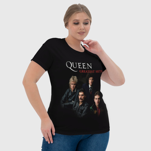 Женская футболка 3D Queen, цвет 3D печать - фото 6