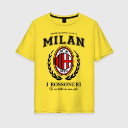 Женская футболка хлопок Oversize Милан