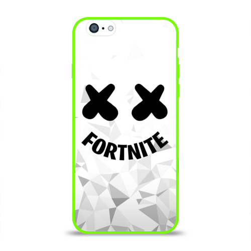 Чехол для Apple iPhone 6 силиконовый глянцевый FORTNITE x MARSHMELLO Фото 01 Чехол для Apple iPhone 6 силиконовый глянцевый FORTNITE x MARSHMELLO Фото 01