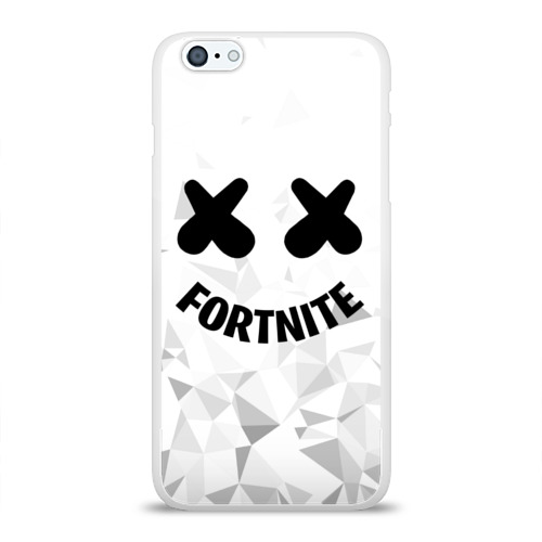 Чехол для Apple iPhone 6Plus/6SPlus силиконовый глянцевый FORTNITE x MARSHMELLO Фото 01 Чехол для Apple iPhone 6Plus/6SPlus силиконовый глянцевый FORTNITE x MARSHMELLO Фото 01