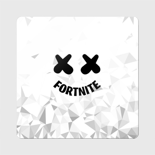 Магнит виниловый Квадрат Fortnite x Marshmello