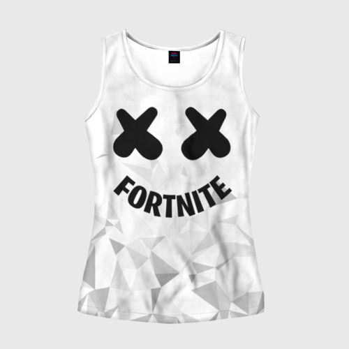 Женская майка 3D FORTNITE x MARSHMELLO Фото 01 Женская майка 3D FORTNITE x MARSHMELLO Фото 01