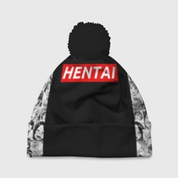 Шапка 3D c помпоном HENTAI с ахегао