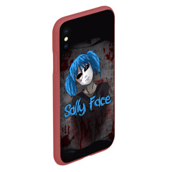 Чехол для iPhone XS Max матовый Sally Face - фото 2