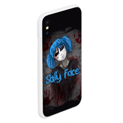 Чехол для iPhone XS Max матовый Sally Face - фото 2