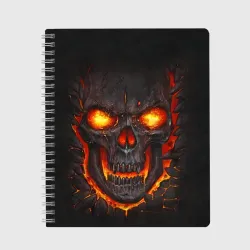 Тетрадь Skull Lava