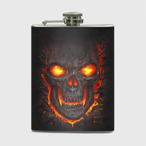 Фляга Skull Lava