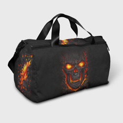 Сумка спортивная 3D Skull Lava