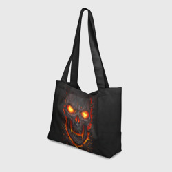 Пляжная сумка 3D Skull Lava - фото 2