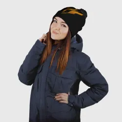 Шапка 3D c помпоном Cs:go - Fnatic Orange 2019 - фото 2