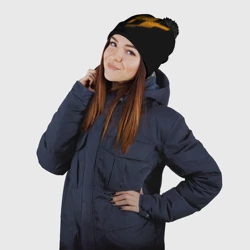 Шапка 3D c помпоном Cs:go - Fnatic Orange 2019 - фото 2