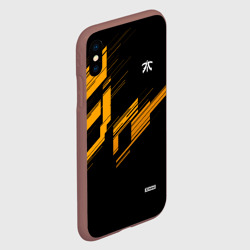 Чехол для iPhone XS Max матовый Cs:go - Fnatic Orange 2019 - фото 2