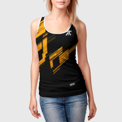 Женская майка 3D Cs:go - Fnatic Orange 2019 - фото 2