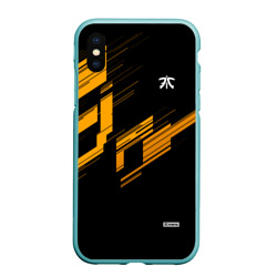 Чехол для iPhone XS Max матовый Cs:go - Fnatic Orange 2019