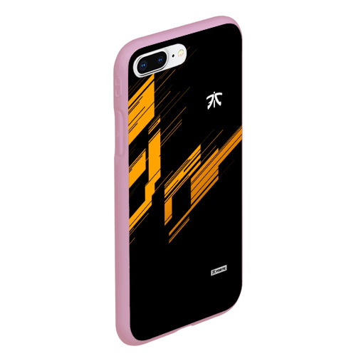 Чехол для iPhone 7Plus/8 Plus матовый Cs:go - Fnatic Orange 2019, цвет розовый - фото 3