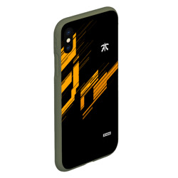 Чехол для iPhone XS Max матовый Cs:go - Fnatic Orange 2019 - фото 2