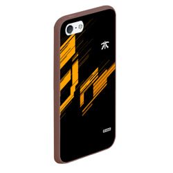 Чехол для iPhone 5/5S матовый Cs:go - Fnatic Orange 2019 - фото 2