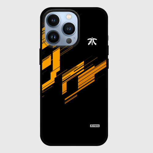 Чехол для iPhone 13 Pro Cs:go - Fnatic Orange 2019, цвет черный