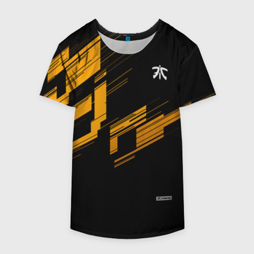 Накидка на куртку 3D Cs:go - Fnatic Orange 2019, цвет 3D печать - фото 4