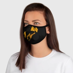 Маска из неопрена Cs:go - Fnatic Orange 2019 - фото 2