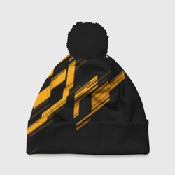 Шапка 3D c помпоном Cs:go - Fnatic Orange 2019