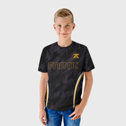 Детская футболка 3D Cs:go - Fnatic The Form 2022 - фото 2