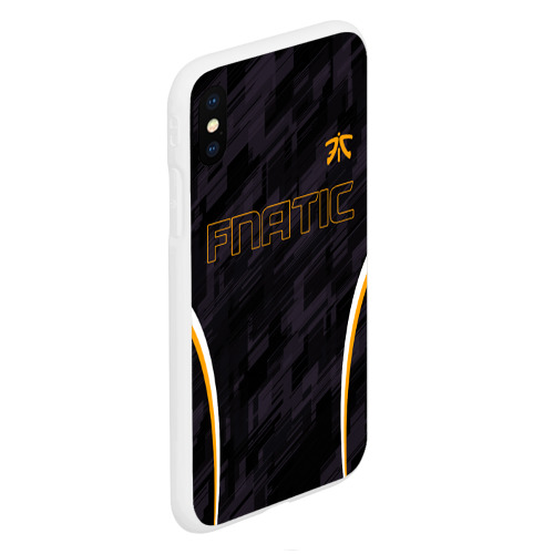 Чехол для iPhone XS Max матовый Cs:go - Fnatic The Form 2022, цвет белый - фото 3