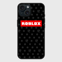 Чехол силиконовый для Apple iPhone 15 матовый Roblox
