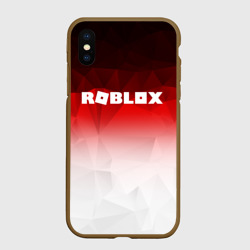 Чехол для iPhone XS Max матовый Roblox