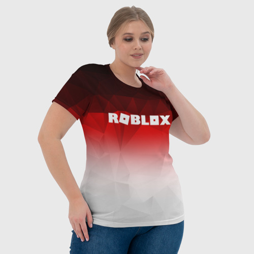 Женская футболка 3D Roblox, цвет 3D печать - фото 6