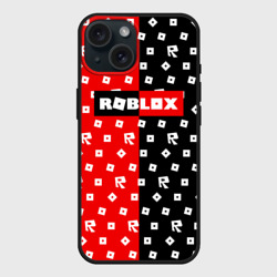 Чехол силиконовый для Apple iPhone 15 матовый Roblox