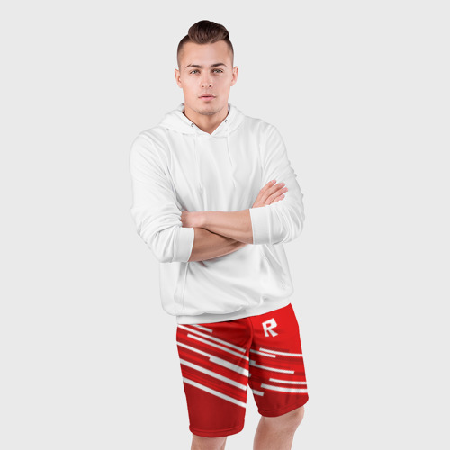 Мужские шорты спортивные ROBLOX, цвет 3D печать - фото 5