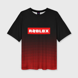 Женская футболка oversize 3D Roblox