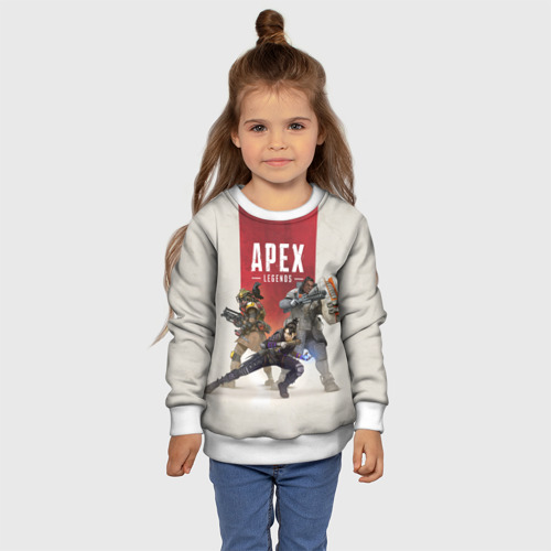 Детский свитшот 3D Apex Legends, цвет 3D печать - фото 7