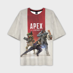 Мужская футболка oversize 3D Apex Legends