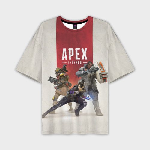 Мужская футболка oversize 3D Apex Legends, цвет 3D печать