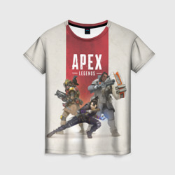 Женская футболка 3D Apex Legends