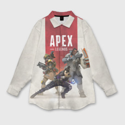 Мужская рубашка oversize 3D Apex Legends