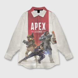 Женская рубашка oversize 3D Apex Legends